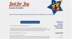 Desktop Screenshot of justforjoy.it